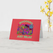 Carte Whoosah, Relax (Fleur jaune)