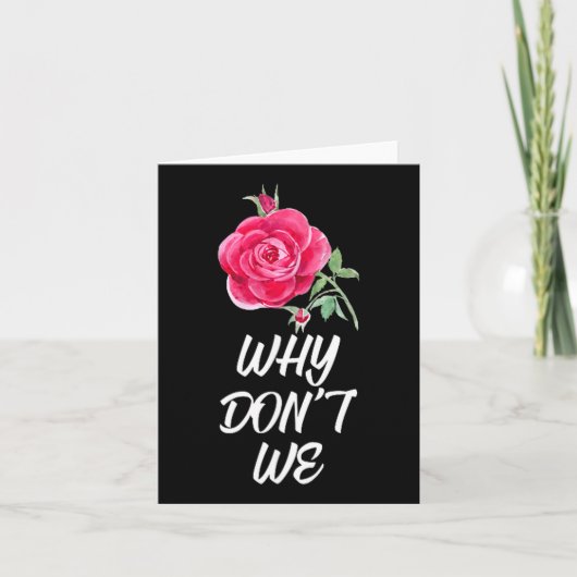 Carte Why Dont We Rose  (Devant)