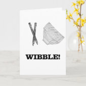 Carte Wibble (Fleur jaune)