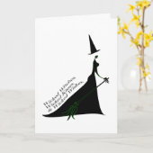 Carte Wicked Witch Kiss (Fleur jaune)