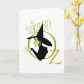 Carte Wicked Witch™ L'Assistant Du Logo Oz™ (Fleur jaune)