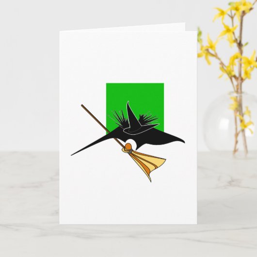 Carte Wicked Witch Melted (Fleur jaune)