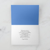 Carte Wife Happy April Birthday with Bluebird (Intérieur)