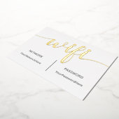 Carte Wifi pour les clients avec Real Foil (Rotation)