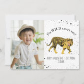 Carte Wild About You Tiger Valentine Photo (Devant)