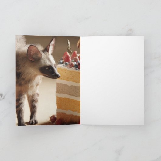 Carte Wild Curiosity & Layered Cake (Intérieur)