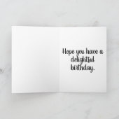 Carte Wild Deer Buck Joyeux anniversaire (Intérieur)