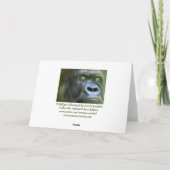 Carte Wild Eyes - Silverback ArtCard (Dos)