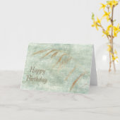Carte Wild Grass (Fleur jaune)