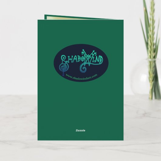 Carte Wild Hearted Unicorn (Dos)