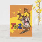 Carte Wild TAZ™ (Fleur jaune)