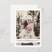 Carte Will You Be My Flower Girl Quote Photo Proposal (Devant / Derrière)