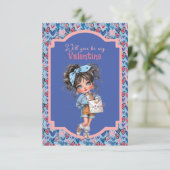 Carte Will You Be My Valentine Teen  (Debout devant)