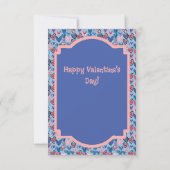 Carte Will You Be My Valentine Teen  (Dos)