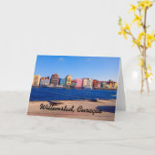 Carte Willemstad, Curaçao (Fleur jaune)
