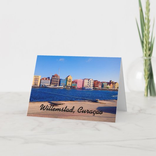 Carte Willemstad, Curaçao (Devant)