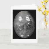 Carte William Hazard & Moses Field Daguerreotype 1850 (Fleur jaune)