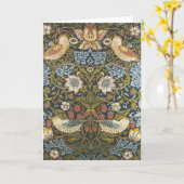 Carte William Morris (Fleur jaune)