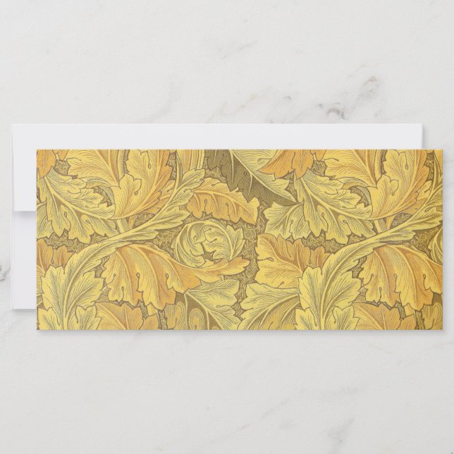 Carte William Morris Acanthus Fond d'écran (Devant)