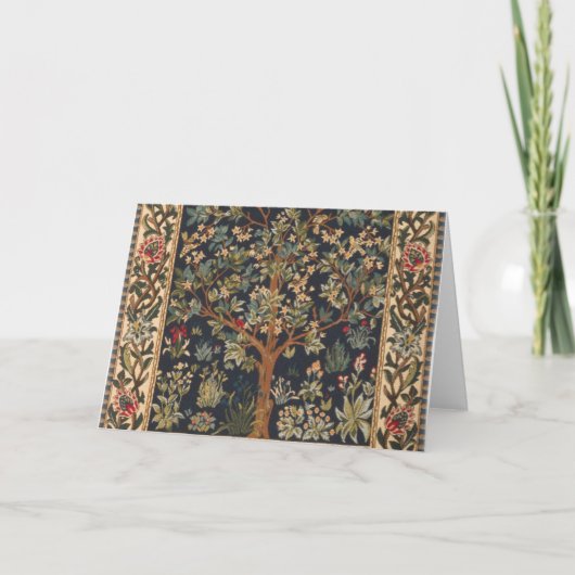 Carte William Morris - Arbre De Vie Original (Devant)
