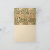 Carte William Morris Daffodil Garden Flower Classic Bota (Intérieur)