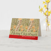 Carte William Morris Daffodil Garden Flower Classic Bota (Fleur jaune)