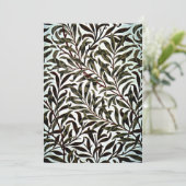 Carte William Morris design, Willow Bough (Debout devant)