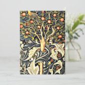 Carte William Morris design, Woodpecker (Debout devant)
