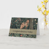 Carte William Morris Faune sauvage Fox (Fleur jaune)