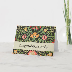 Carte William Morris Persian Floral Antique