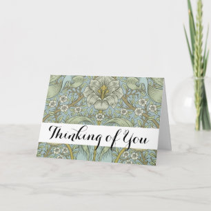 Carte William Morris Spring Thicket : Floral antique