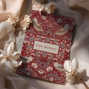 Carte William Morris Strawberry Thief