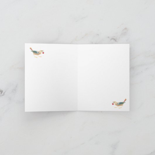 Carte William Morris Strawberry Thief (Intérieur)