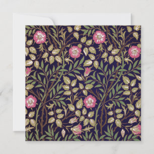 Carte William Morris Sweet Briar Art Nouveau Floral