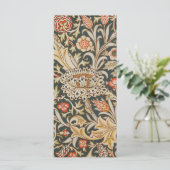 Carte William Morris Trent Garden Flower Classic Botanic (Debout devant)