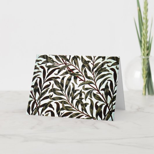 Carte William Morris, Willow Bough (Devant)