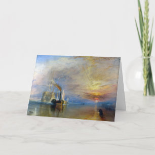 Carte William Turner - Le Temeraire de combat