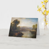 Carte William Turner - Vue sur Richmond Hill et le pont (Fleur jaune)