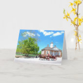 Carte Williamsburg colonial (Fleur jaune)