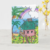 Carte Willie (Fleur jaune)
