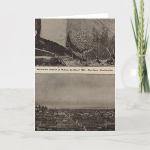 Carte Wilson Bros Mill Bird vue d'Aberdeen