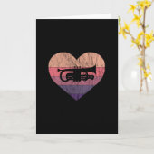 Carte Wind Player Aime Le Cornet Et Le Flugelhorn (Fleur jaune)