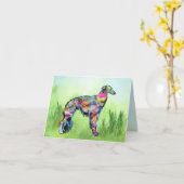 Carte Windhound Silken (Fleur jaune)