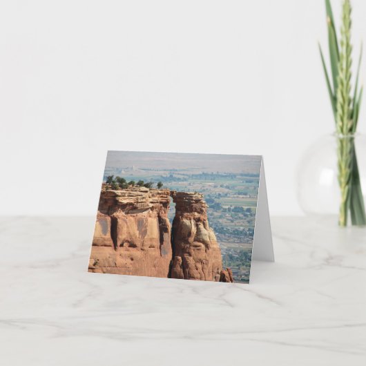 Carte Window Rock, Colorado Monument National, Colorado (Devant)