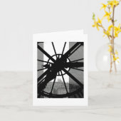 Carte Window through (Fleur jaune)