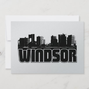 Carte Windsor Skyline