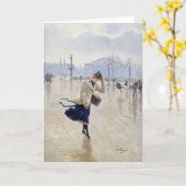 Carte Windy Day | Jean Béraud (Fleur jaune)