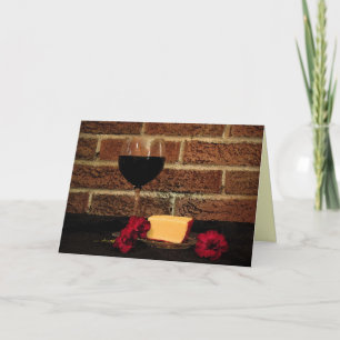 Carte Wine and Cheese Birthday