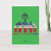 Carte Wings of remembrance kelly green (Dos)