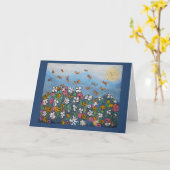 Carte Wings of Summer (Fleur jaune)